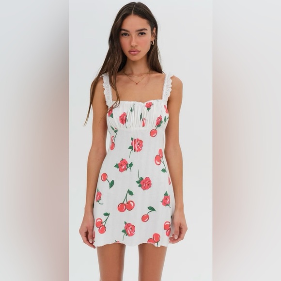 For Love & Lemons Wilma Mini Dress - Picture 1 of 8
